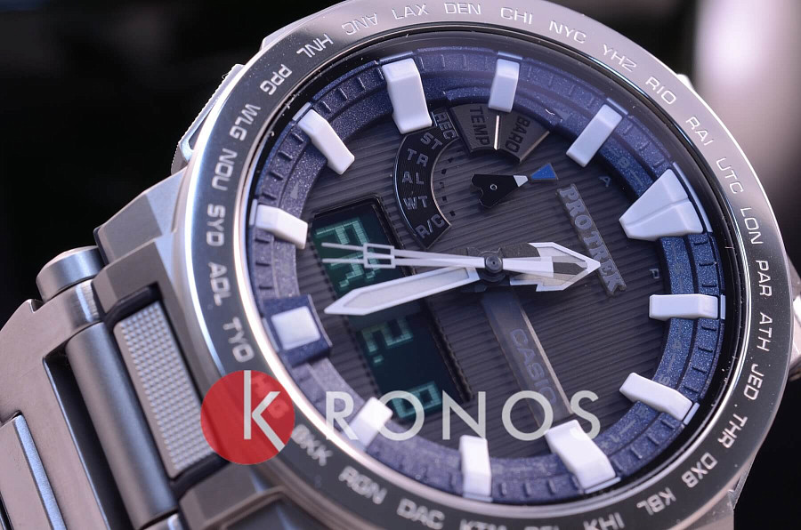 Часы Casio Pro Trek PRX-8000GT-7PR — артикул PRX-8000GT-7PR