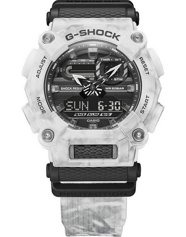 Часы Casio G-Shock GA-900GC-7A — пластик, Япония