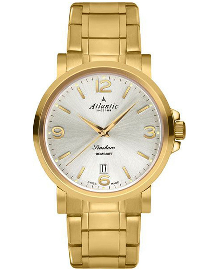 Часы Atlantic Seahunter 72365.45.25 — мужские, серебристый