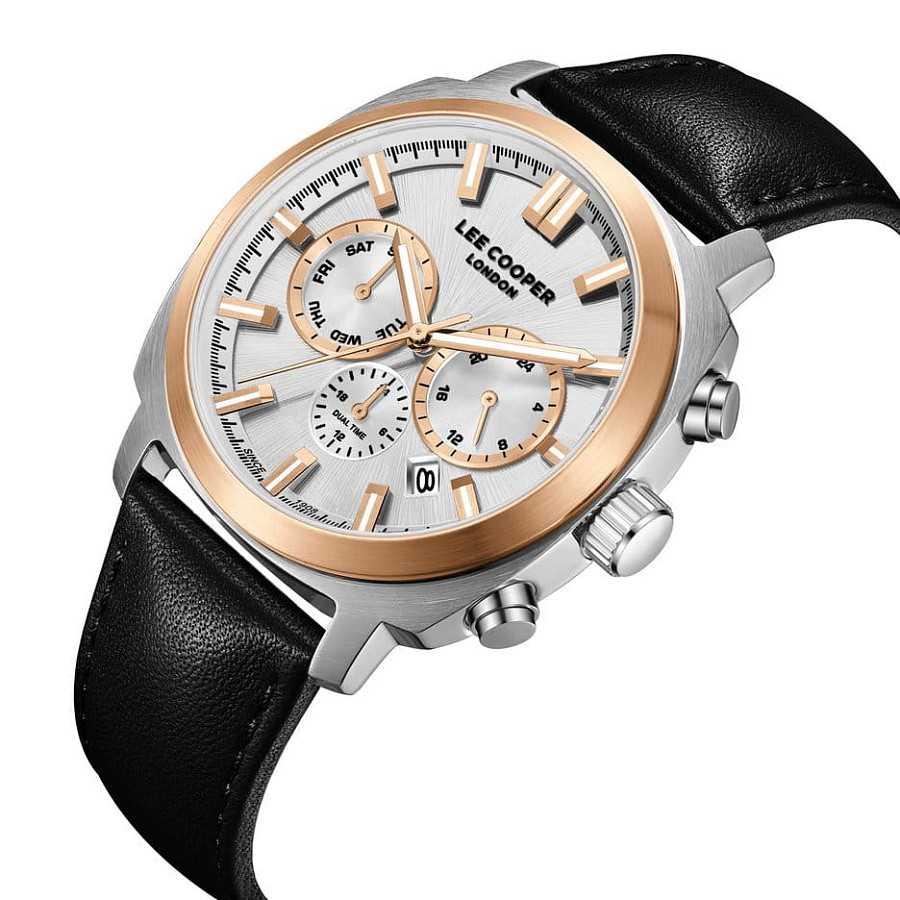 Часы Lee Cooper LC08172.531 — кварцевые, суперметалл металл