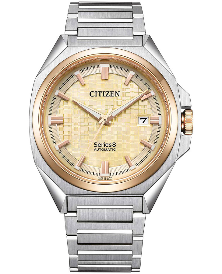 Часы Citizen Series 8 NB6059-57P — мужские, желтый