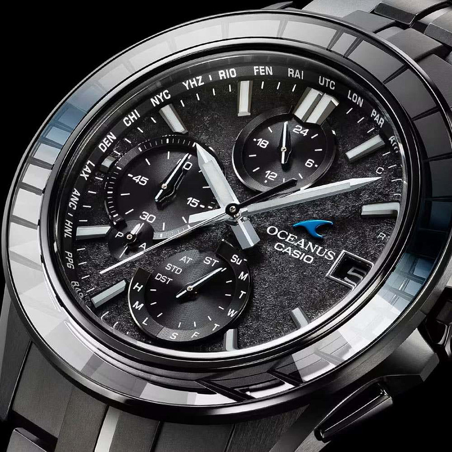 Часы Casio Oceanus OCW-S7000CN-1A — титан, Япония