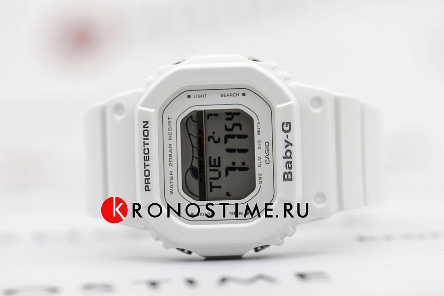 Часы Casio Baby-G BLX-560-7E — серый, пластик
