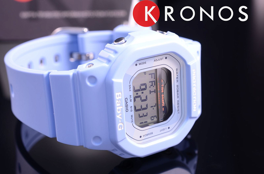Часы Casio Baby-G BLX-560-2E — пластик, Япония