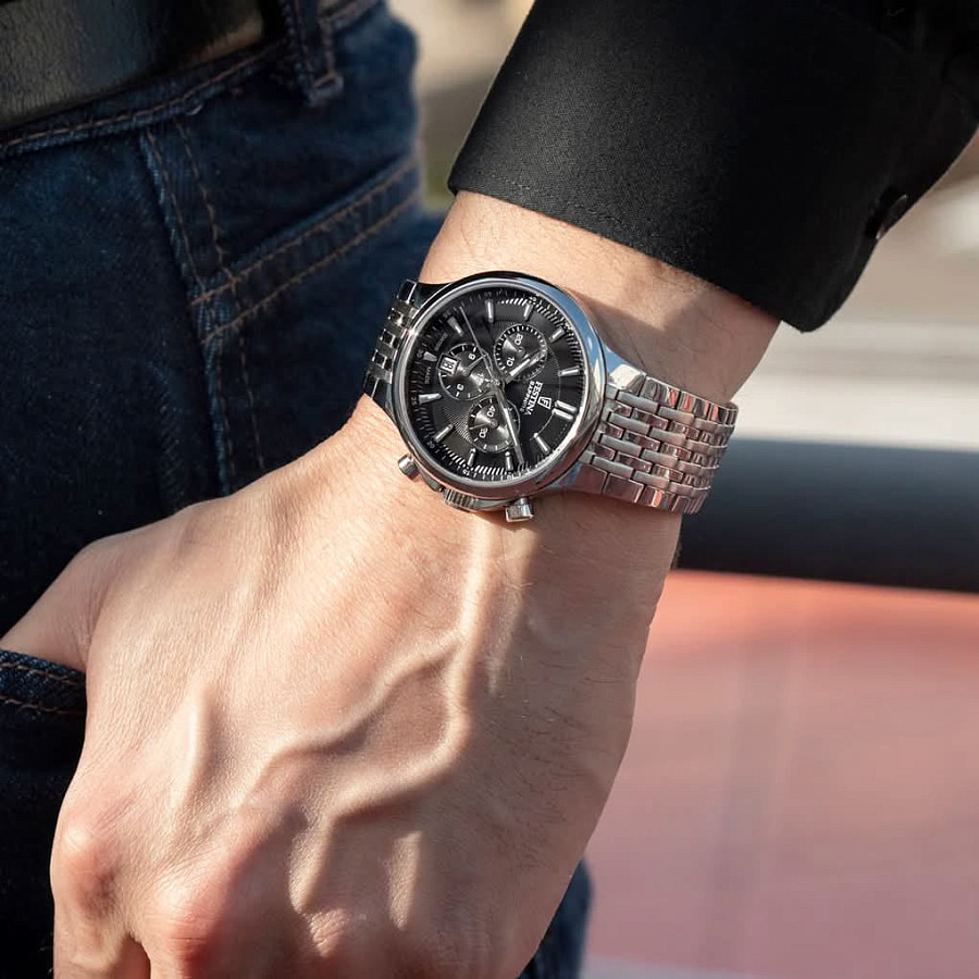 Часы Festina Swiss Made Chrono F20093/4 — сталь металл, Испания