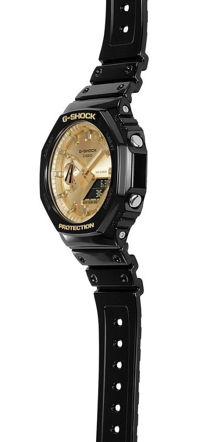 Часы Casio G-Shock GA-2100GB-1AER — пластик, мужские