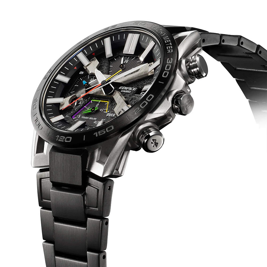 Часы Casio Edifice EQB-2000DC-1A — сталь с ip покрытием, мужские