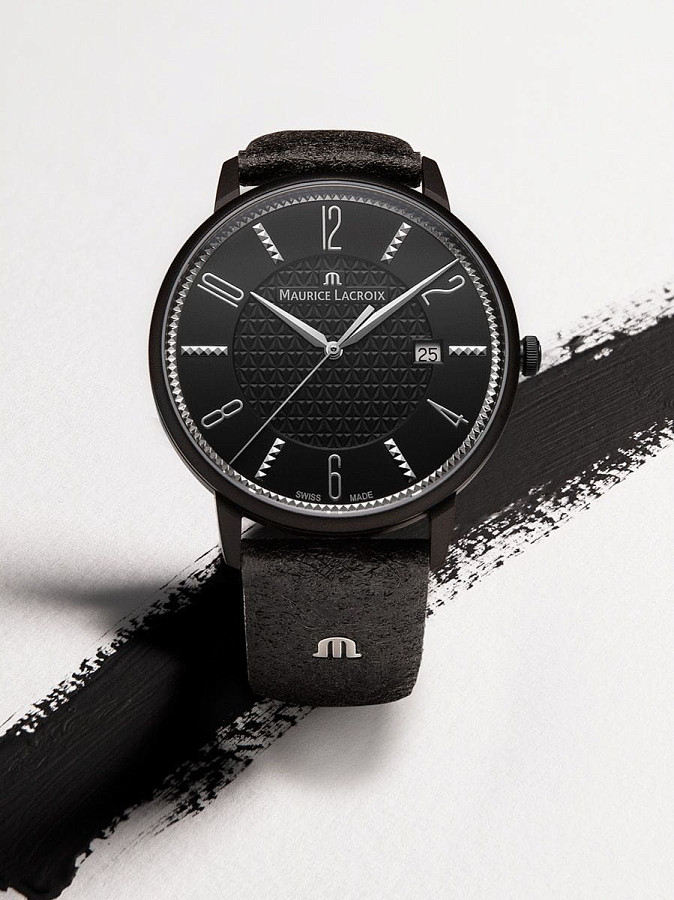 Часы Maurice Lacroix Eliros Date 40mm Limited Edition EL1118-PVB01-320-2 — металл сталь, Швейцария