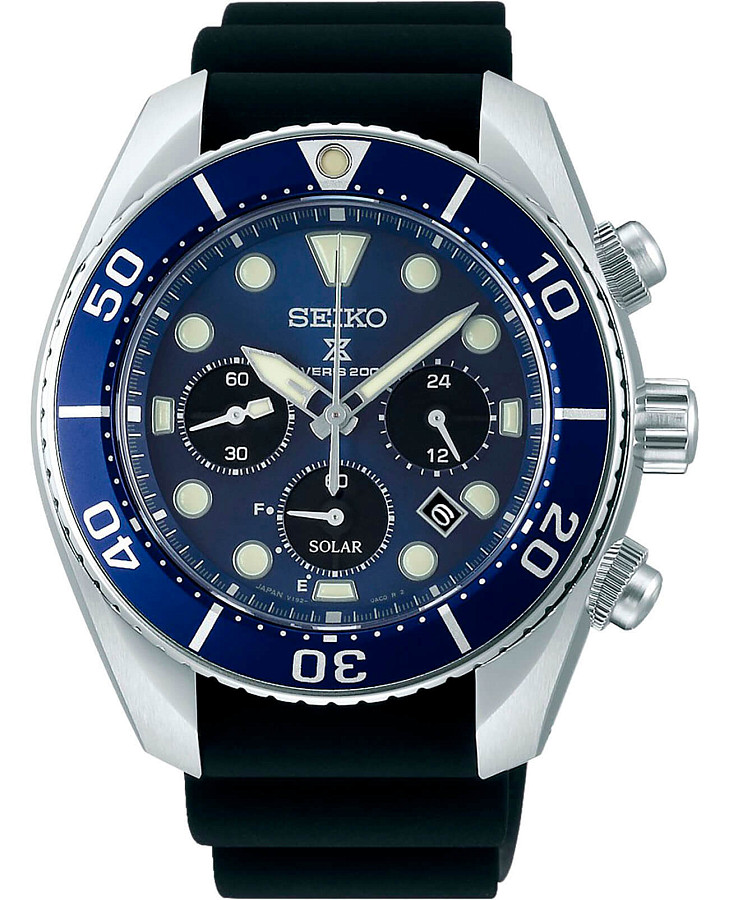 Часы Seiko Prospex SSC759J1 — мужские, синий
