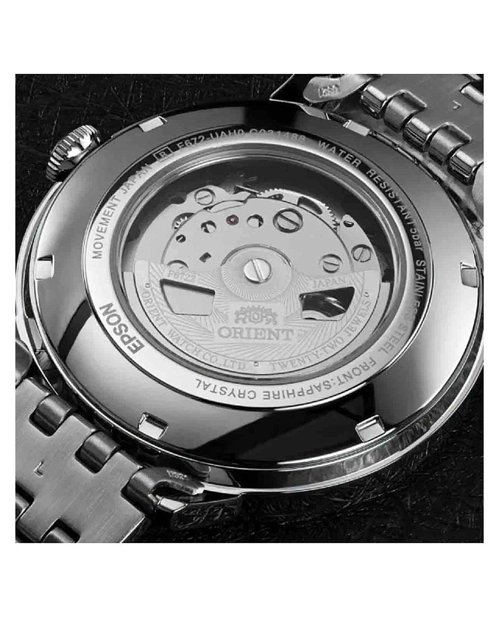 Часы Orient Classic Automatic RA-AC0J10S (RN-AC0J10S) — мужские, серебристый