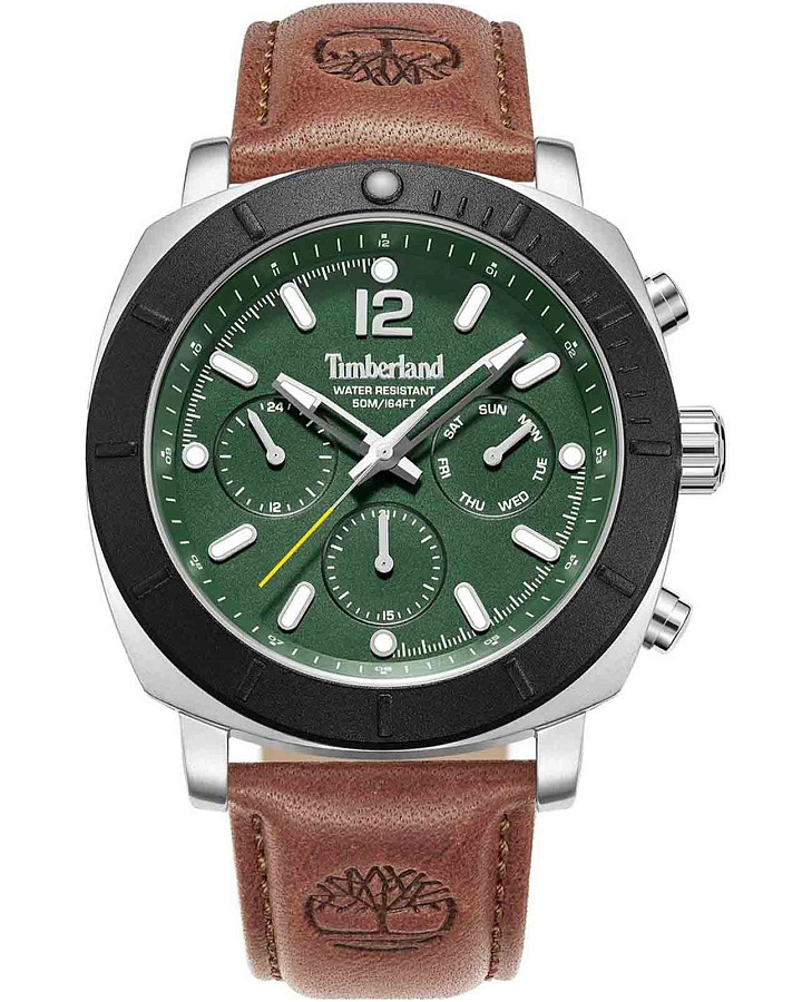 Часы Timberland TDWGF0074902 — мужские, зеленый