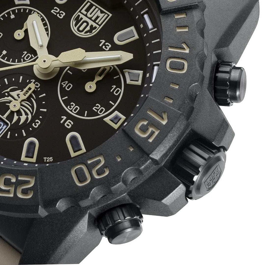 Часы Luminox Navy SEAL Foundation Chronograph XS.3590.NSF.SET — Швейцария, кварцевые