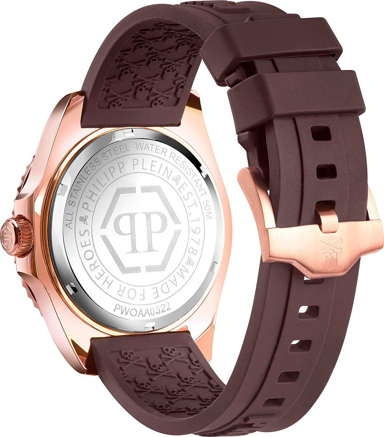 Часы Philipp Plein The Skull PWOAA0322 — силикон, мужские