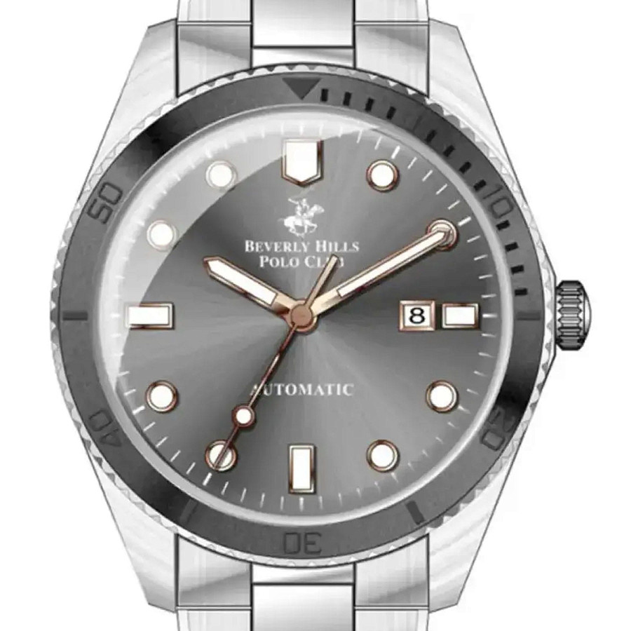 Часы Beverly Hills Polo Club BP3576X.360 — механические, сталь металл