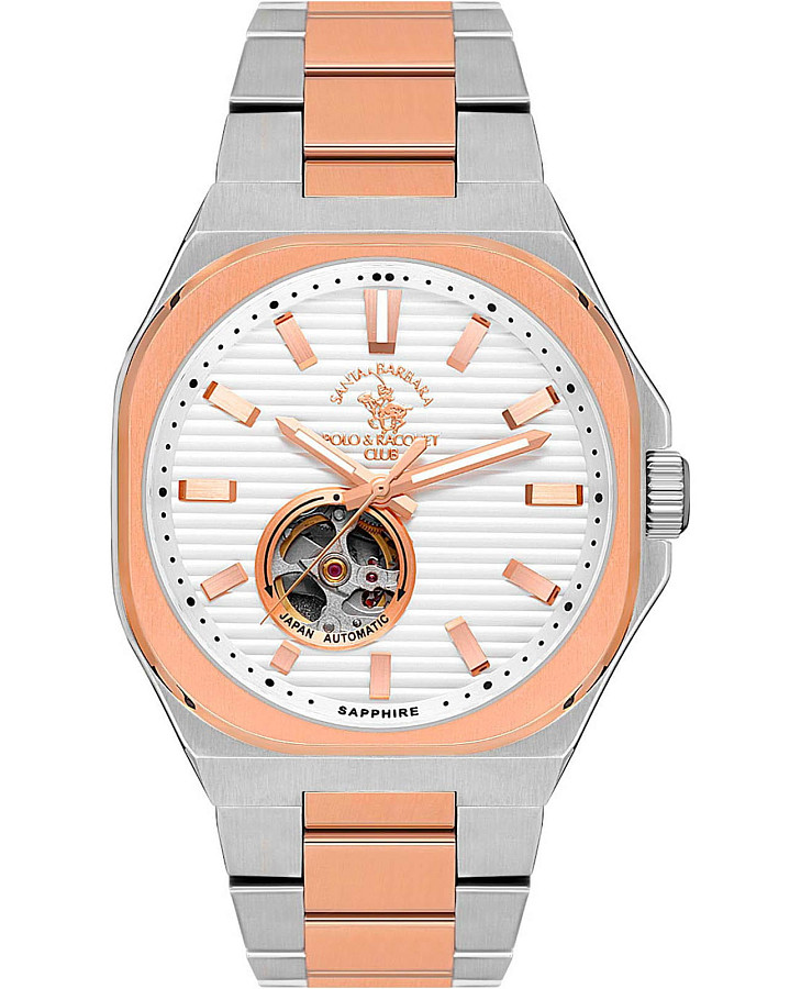 Часы Santa Barbara Polo & Racquet Club Legend SB.1.10534-5 — мужские, белый