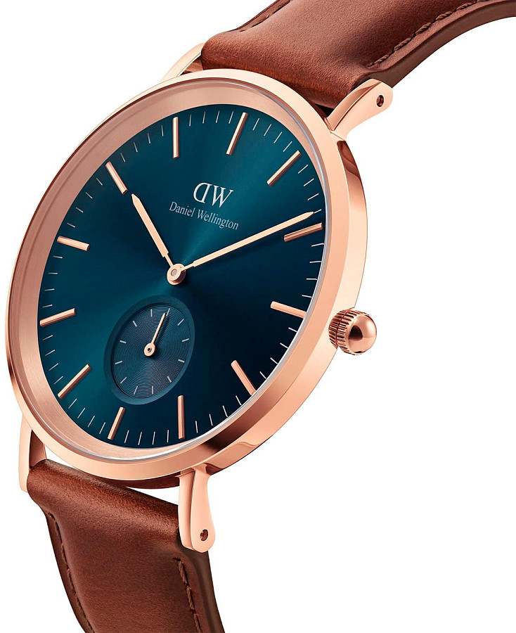 Часы Daniel Wellington Classic Multi-Eye St Mawes Arctic Rose Gold DW00100708 — кварцевые, сталь металл