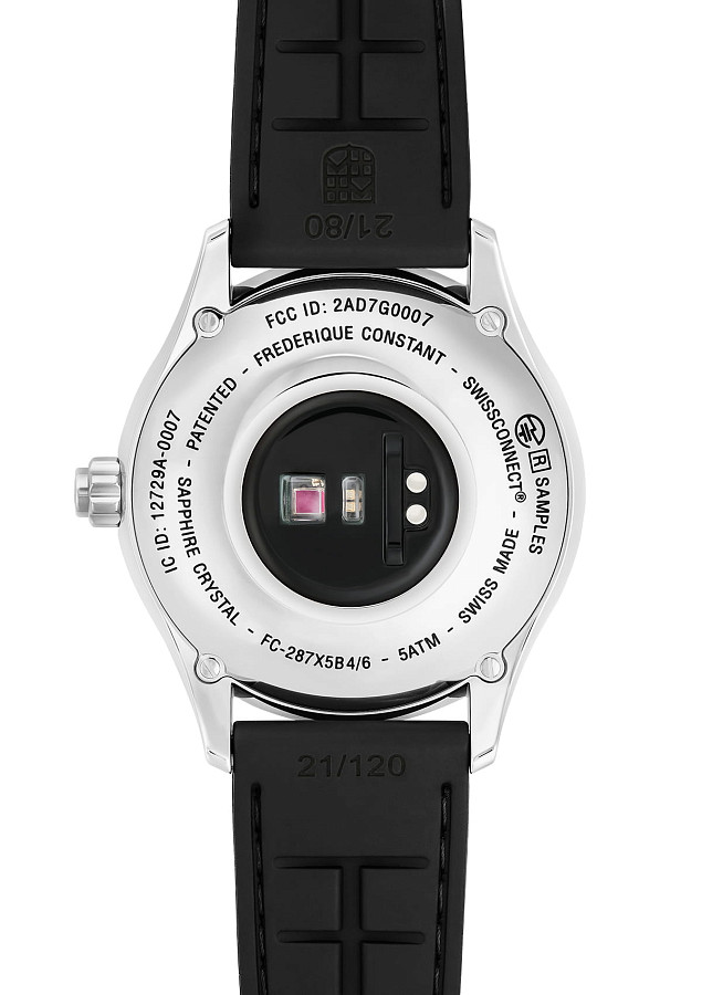 Часы Frederique Constant Smartwatch Gents Vitality FC-287B5B6 — сталь, Швейцария
