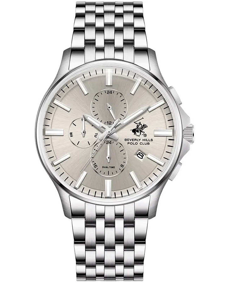 Часы Beverly Hills Polo Club BP3852X.360 — мужские, серый