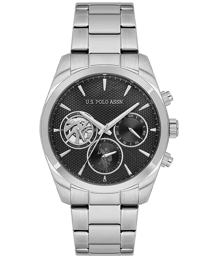 Часы U.S. Polo Assn. Crossing USPA1104-03 — мужские, черный