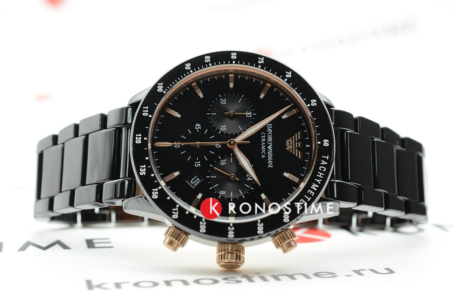 Часы Emporio Armani AR70002 — мужские, керамика