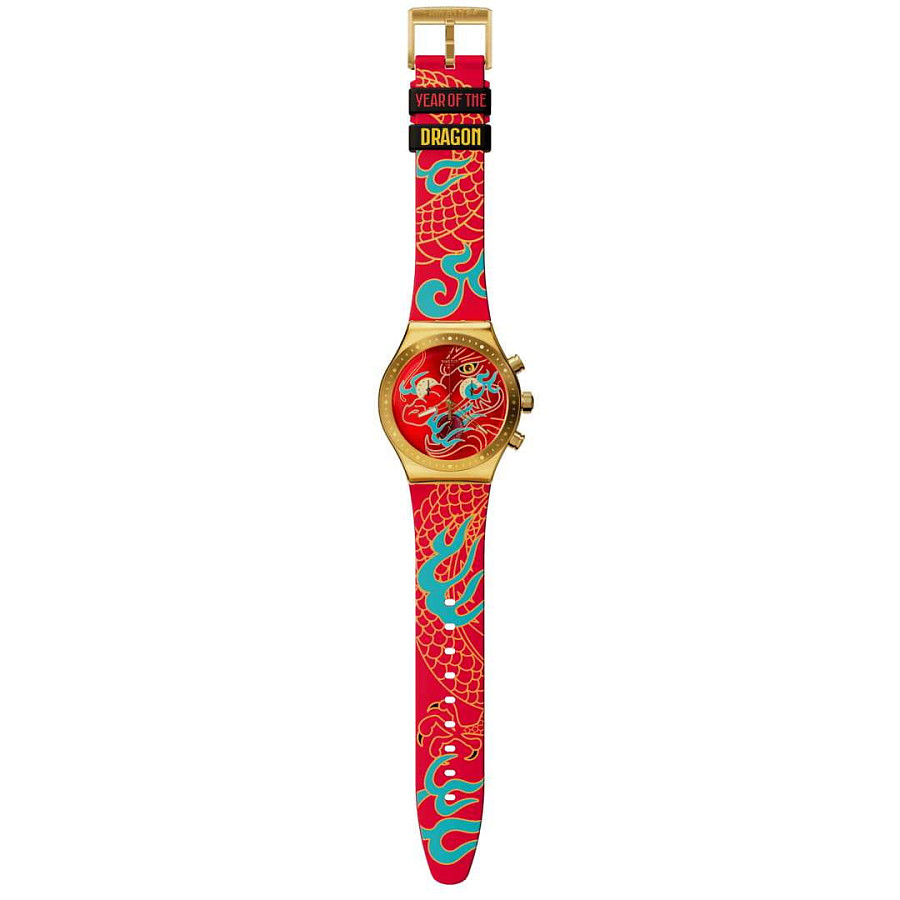 Часы Swatch I New Chrono YVZ100 — металл сталь, Швейцария