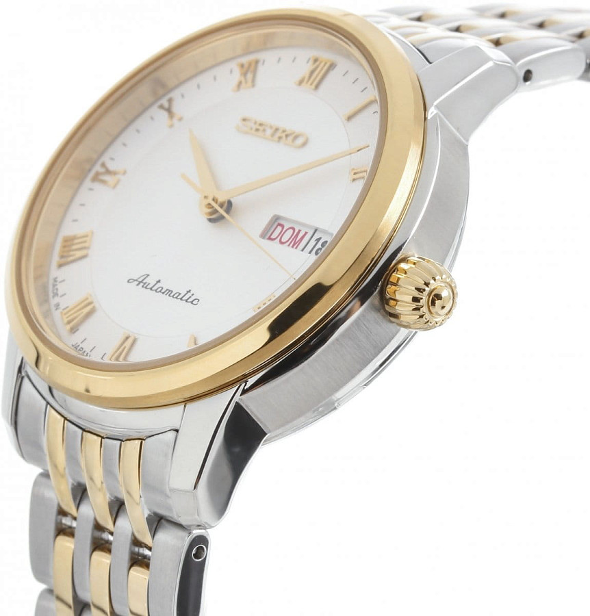 Часы Seiko Presage SRP884J1S — механические, сталь металл