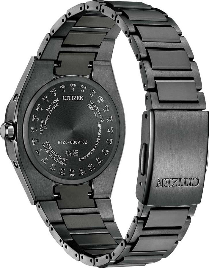 Часы Citizen Attesa CB3045-61E — черный, титан