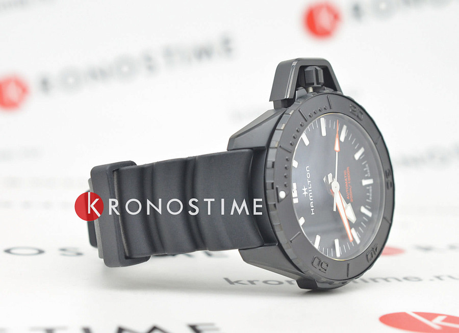 Часы Hamilton Khaki Navy Frogman Auto H77855330 — артикул H77855330