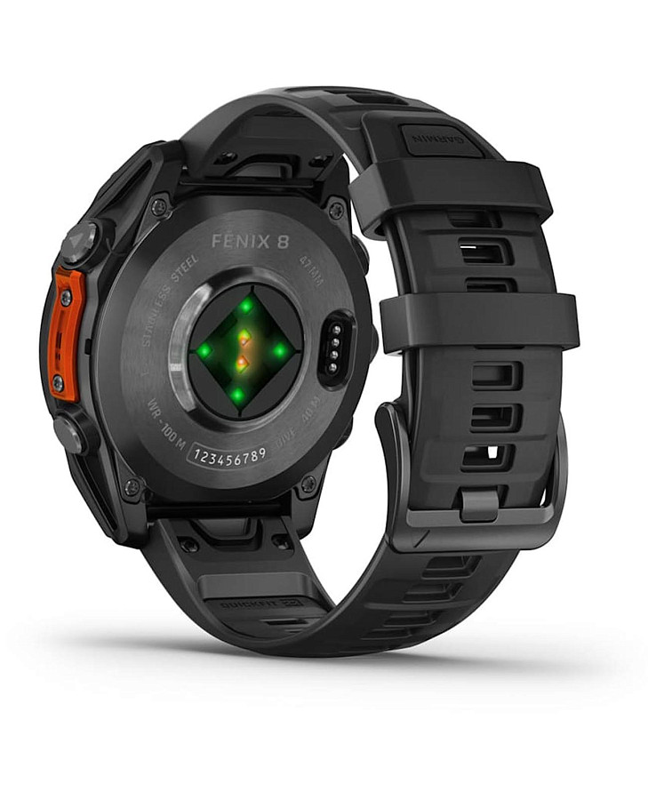 Часы Garmin Fenix 8 010-02904-00 — мужские, черный