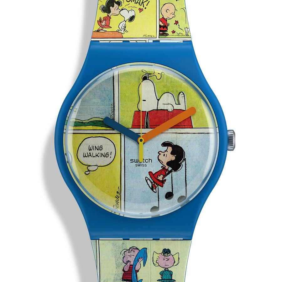 Часы Swatch New Gent Biosourced SO29Z108 — кварцевые, пластик