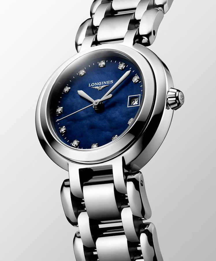 Часы Longines PrimaLuna L8.120.4.98.6 — нержавеющая сталь, женские