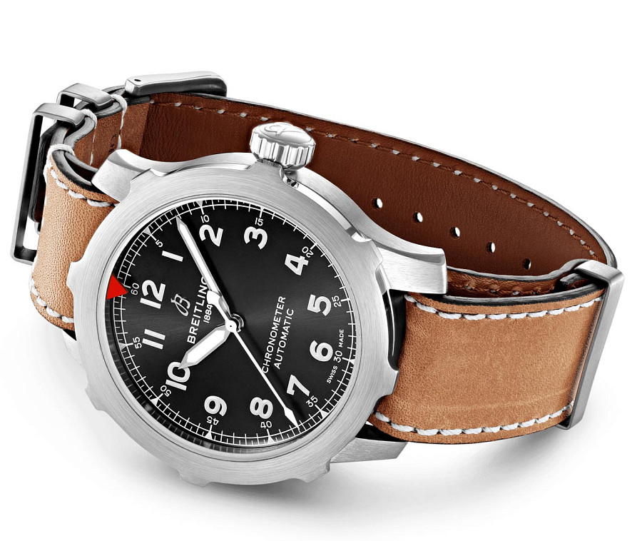 Часы Breitling Aviator 8 B20 AB2040101B1X1 — сталь металл, Швейцария