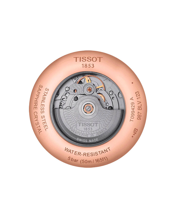 Часы Tissot Chemin des Tourelles GMT T099.429.36.038.00 — мужские, кожаный