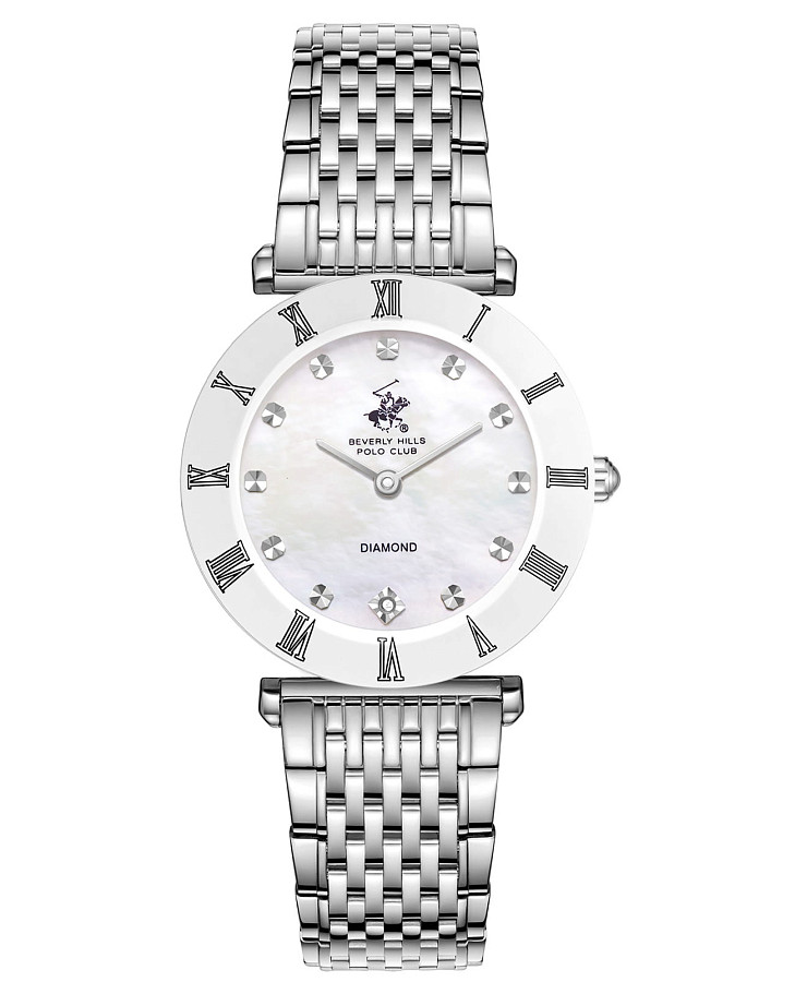 Часы Beverly Hills Polo Club BP3839C.320 — женские, перламутровый