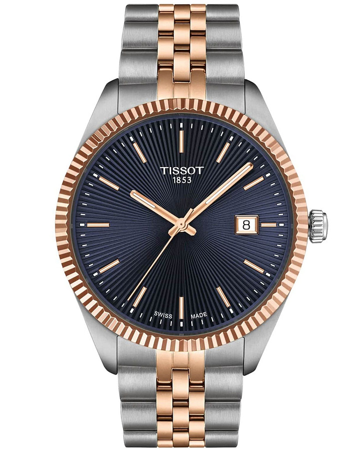 Часы Tissot Ballade 40mm T156.410.22.041.00 — мужские, синий