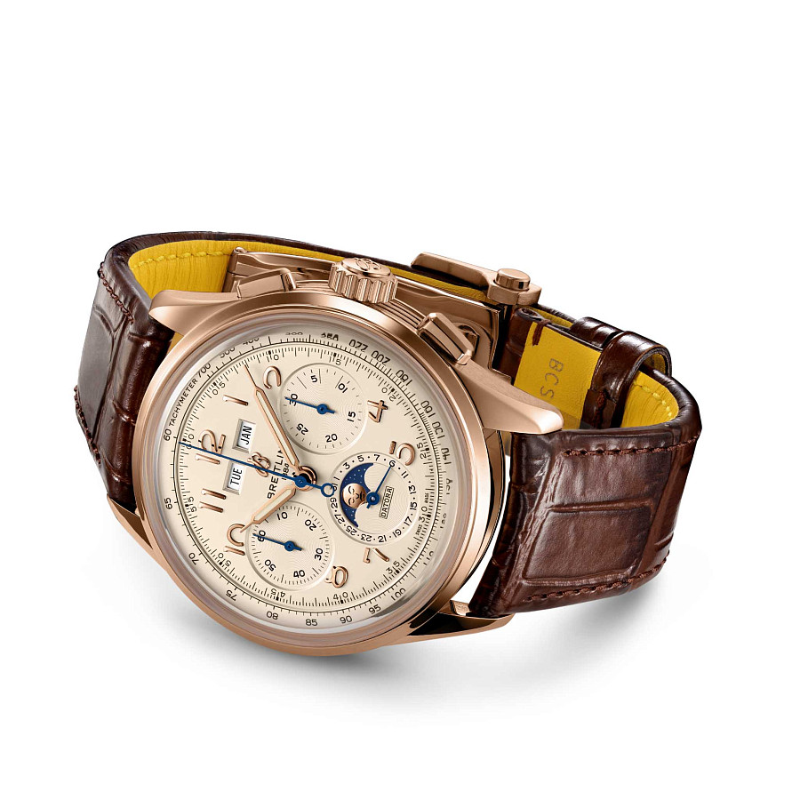 Часы Breitling Premier B25 Datora 42 RB2510371G1P1 — золото металл, Швейцария