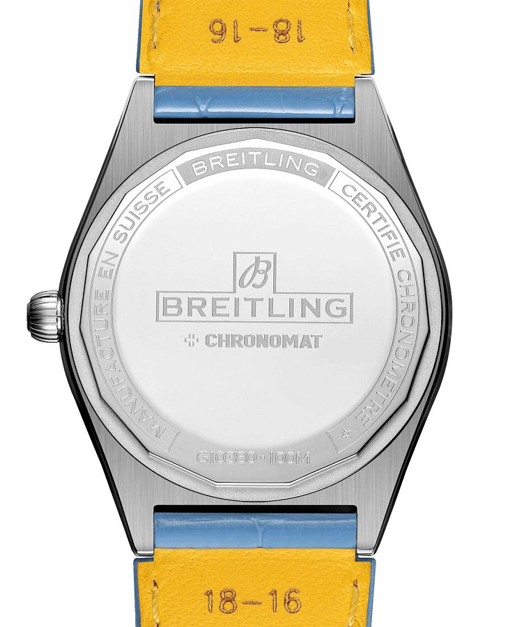 Часы Breitling Chronomat Automatic 36 South Sea G10380611C1P1 — кожаный, женские