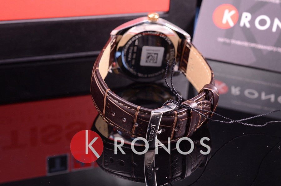 Часы Tissot PR 100 Dual Time T101.452.26.031.00 — кожаный, мужские