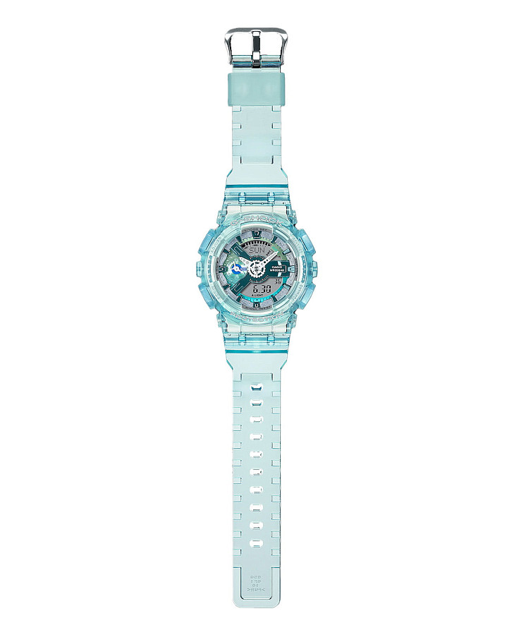 Часы Casio G-Shock GMA-S110VW-2ADR — электронные, пластик