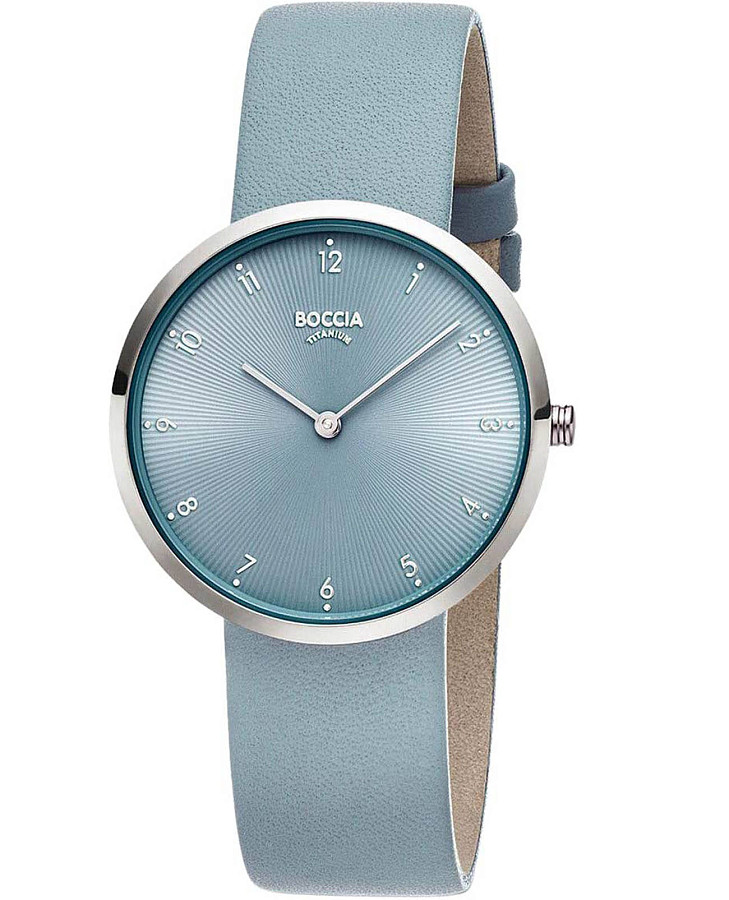 Часы Boccia Titanium Circle-Oval 3309-14 — женские, голубой