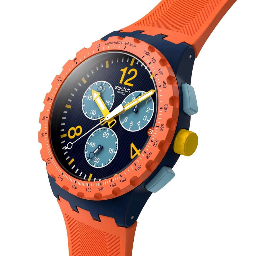 Часы Swatch Camo Flash SUSI400 — пластик, Швейцария