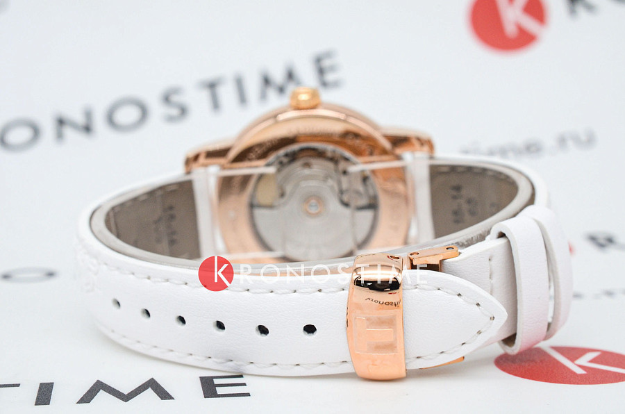 Часы Tissot Lady Heart Flower Powermatic 80 T050.207.37.017.05 — кожаный, женские