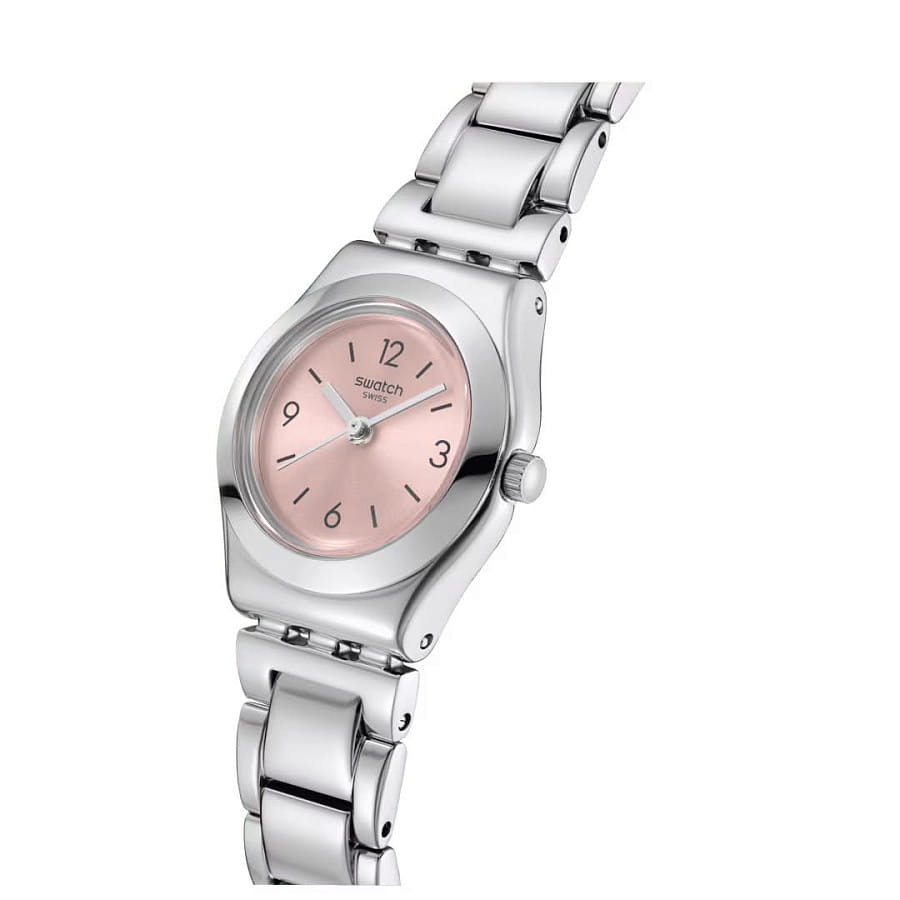Часы Swatch Rosy Glow YSS352G — кварцевые, сталь металл
