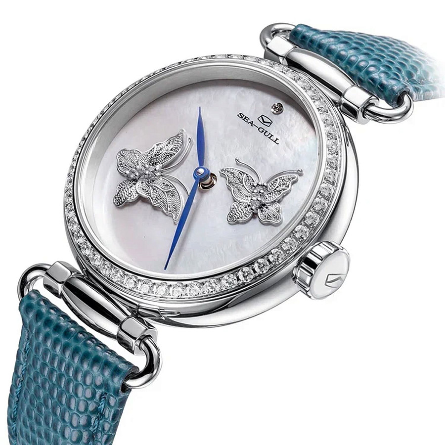Часы Seagull Chinese Art & Culture 719.15.8101L — механические, сталь металл