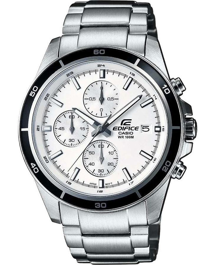 Часы Casio Edifice EFR-526D-7AVUDF (EFR-526D-7A) — мужские, белый