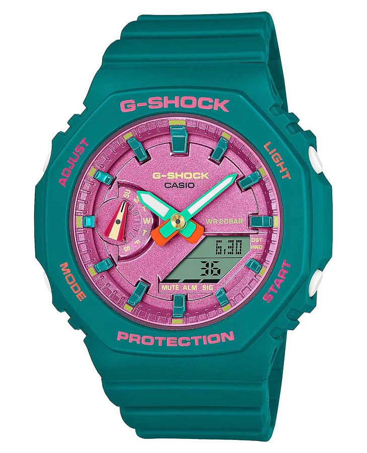 Часы Casio G-Shock GMA-S2100BS-3ADR (GMA-S2100BS-3A) — женские, розовый