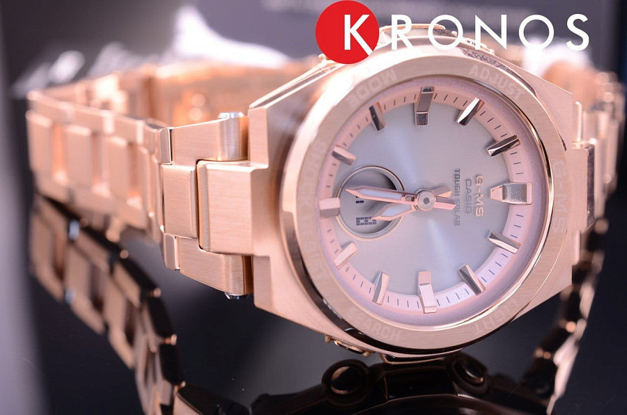 Часы Casio Baby-G MSG-S200DG-4A — сталь металл пластик, Япония