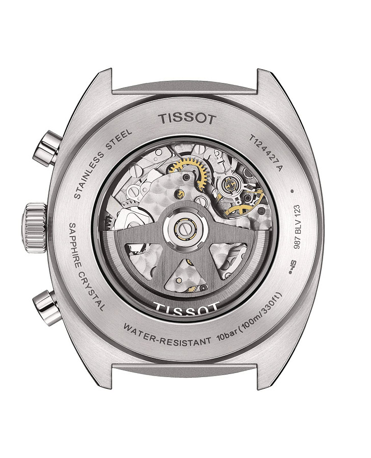 Часы Tissot Heritage 1973 T124.427.16.031.01 — металл сталь, Швейцария