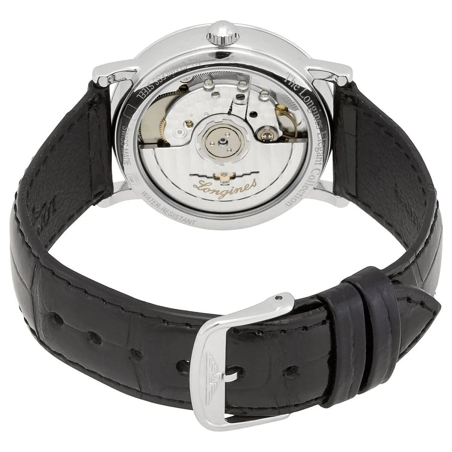 Часы Longines Elegant Collection L4.809.4.12.2 — кожаный, мужские