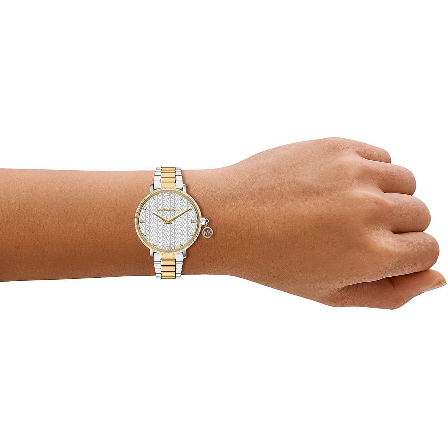 Часы Michael Kors Mini Pyper MK7574 — женские, нержавеющая сталь с pvd-покрытием